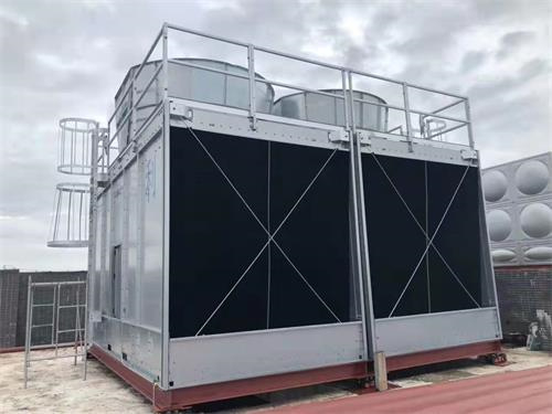 開式冷卻塔對循環水冷卻的過程(開式橫流冷卻塔)