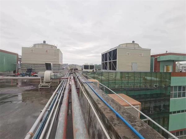 冷卻塔廠家：冷卻塔運行中出水溫度過高怎么辦?(晉城冷