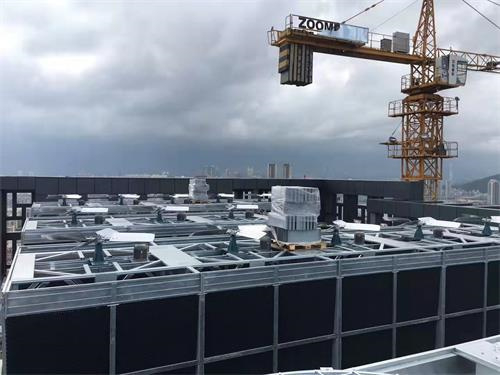 冷卻塔廠家講解雙曲線冷卻塔填料的清洗問題