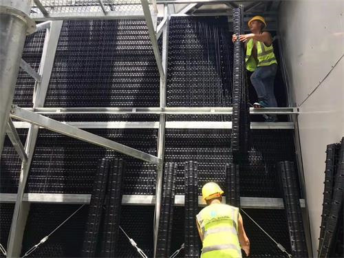 圓形逆流式玻璃鋼冷卻塔原理與構造(圓形逆流式玻璃鋼冷卻塔)