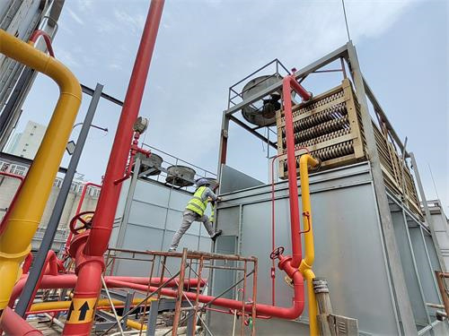 間接或閉路冷卻塔冷卻的介質運行原理(閉路循環 冷卻