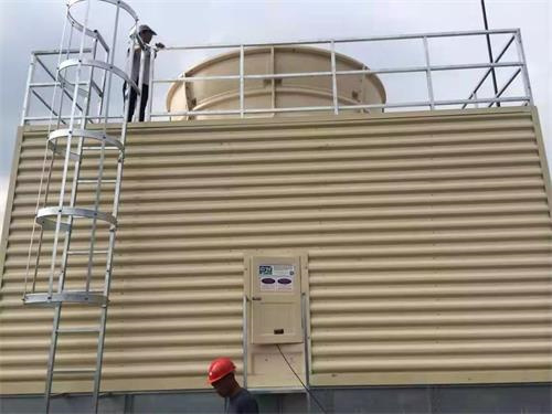 風(fēng)筒的漂流水對開式冷卻塔的影響