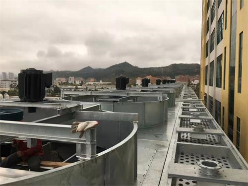 淺析導致玻璃鋼冷卻塔溫效果不好的原因及處理辦法(玻璃鋼冷卻塔能降溫