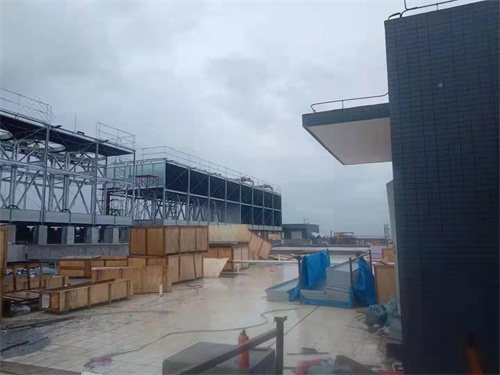 冷卻塔的制作方法(冷卻塔機組的工作原理圖)