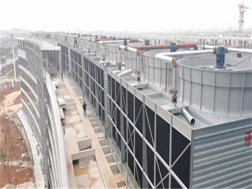 逆流冷卻塔旋轉管式配水系統運行流程(冷卻塔橫流與