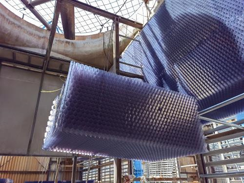 珠海冷卻塔廠家淺析玻璃鋼冷卻塔進出水溫差控制標準