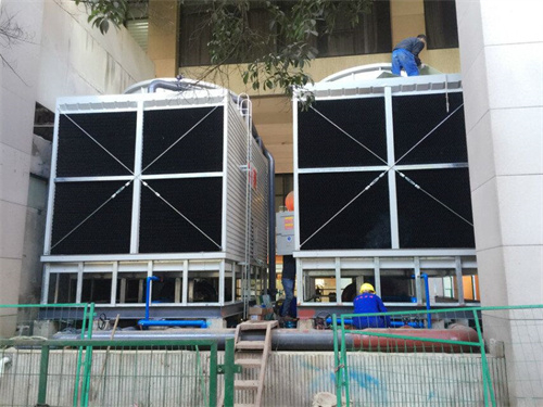 結冰對開式冷卻塔的影響有多大？(冷卻塔百葉窗結冰嚴